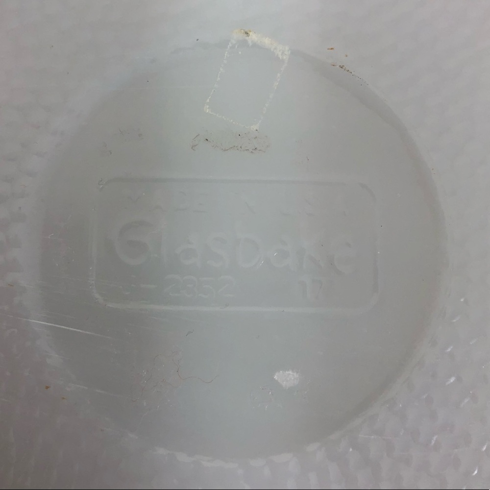 Vintage Glasbake Daisy Divided Casserole Dish - Picture 7 of 7